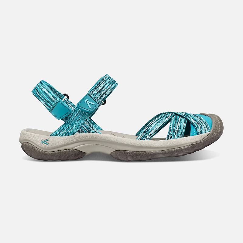 Keen Bali Trekkingsandalen Damen DE-65801 Radiance/Algiers - Keen Damenschuhe Blau